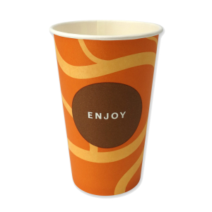 Enjoy – papierowy kubek na gorące napoje, 300 ml (do vendingu)