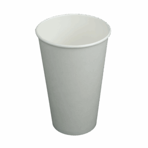White - Paper hot cup, 400 ml