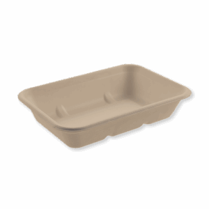 Kilo tray - Fiber container, 500ml / 1-comp