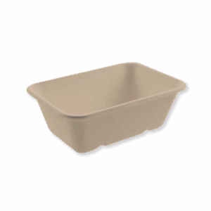 Kilo tray - Fiber container, 1000ml / 1-comp