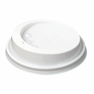 Vending hot cup lid ø 73 mm (white)