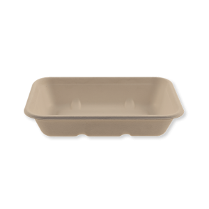 Kilo tray - Fiber container, 450ml / 1-comp