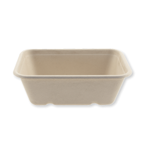 Kilo tray - Fiber container, 750ml / 1-comp