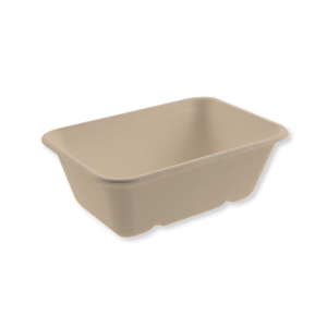 Kilo tray - Fiber container, 1000ml / 1-comp