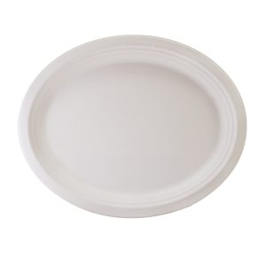 Future Smart™ Fiber plate - oval, 26 x 20 cm