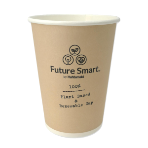 Plant-based paper hot cup SP14 300ML SUP B