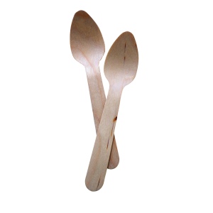 110mm wooden teaspoon